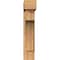 Ekena Millwork Westlake Block Smooth Bracket w/ Offset Brace, Western Red Cedar, 7 1/2"W x 26"D x 38"H BKT0806X26X38WTL05SWR - alternate 2